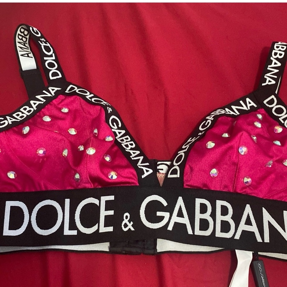 F&F Pink Polka Dot Bra Intimates & Sleepwear